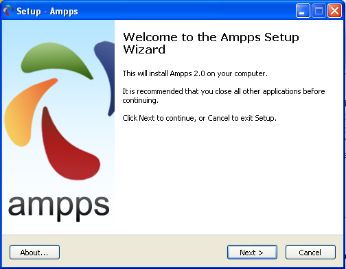 ampps setup
