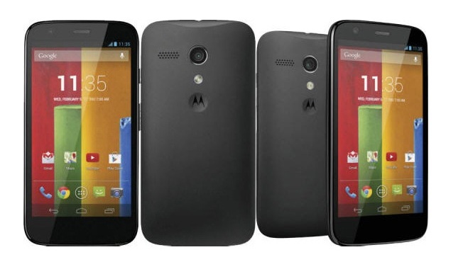 Moto G official photo