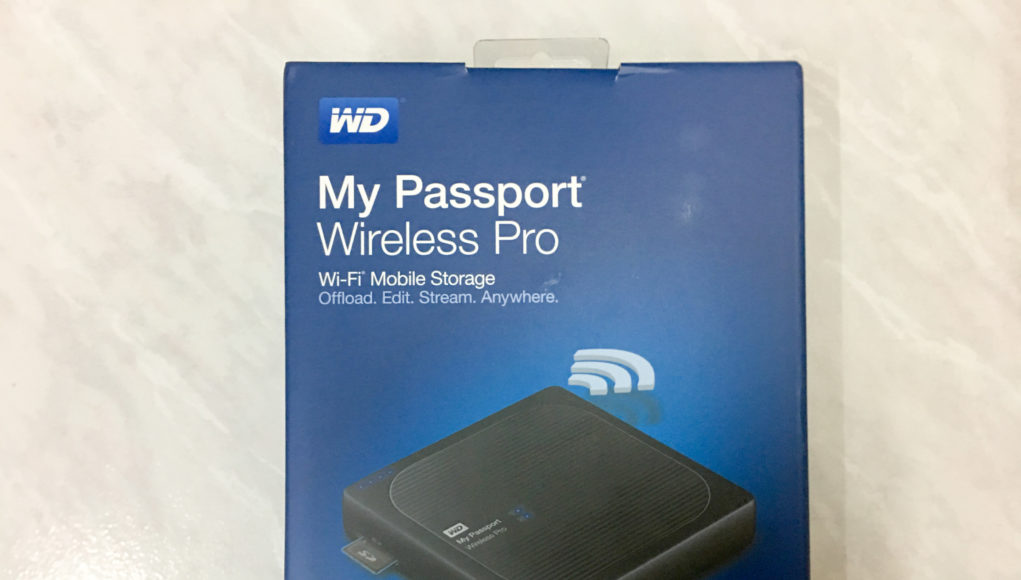 wd my passport wireless pro